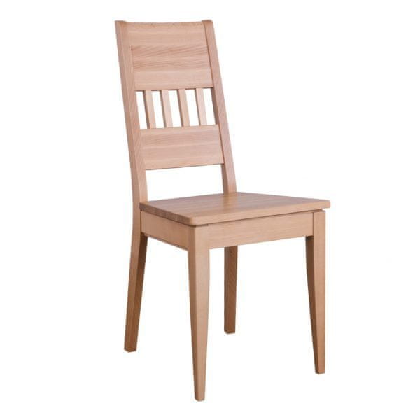 eoshop Drevená jedálenské stoličky KT175, buk (Farba dreva: Cherry)